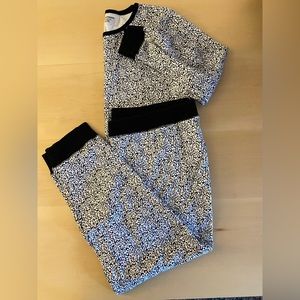 XXL Leopard print 100% cotton pajamas. AMAZON ESSENTIALS. Barely worn.
